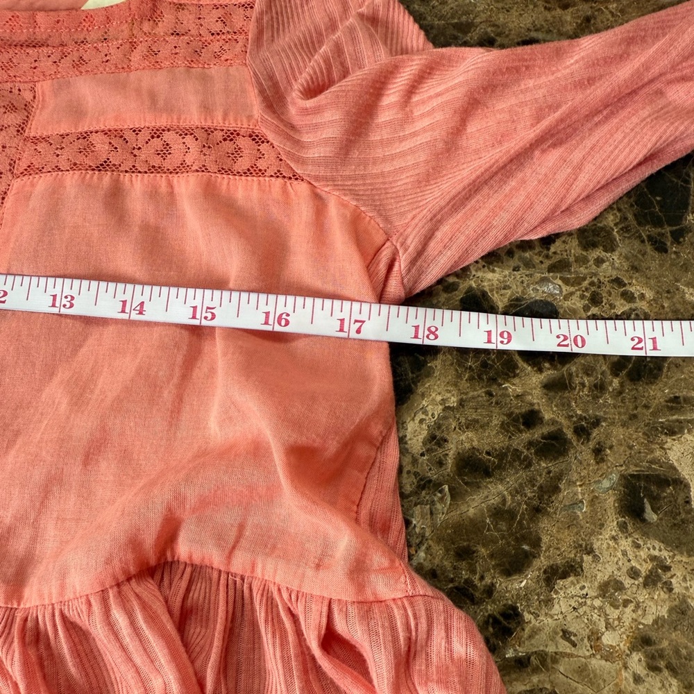 Free People Women's Top Pretty Please Tunic NWT Size XS - Picture 4 of 11